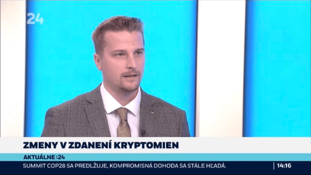 Jakub Kraľovanský popularizuje kryptomeny vo vysielaní