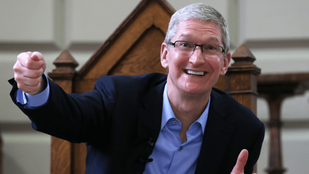 Tim Cook predstavil výsledky Apple